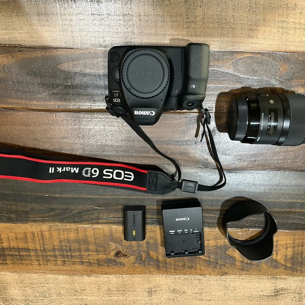 Canon 6D Mark II and sigma 35mm